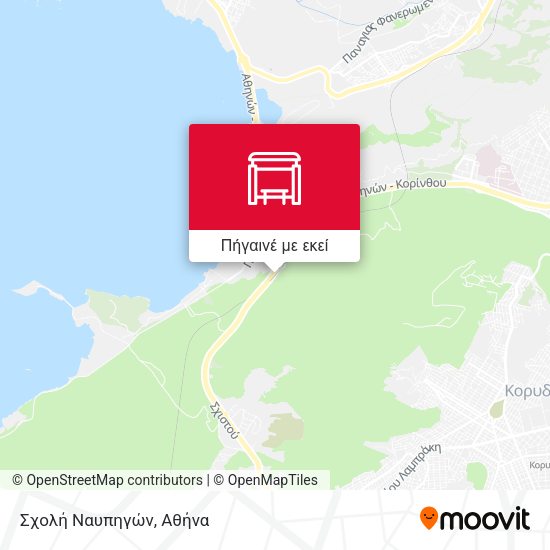 Σχολή Ναυπηγών χάρτης