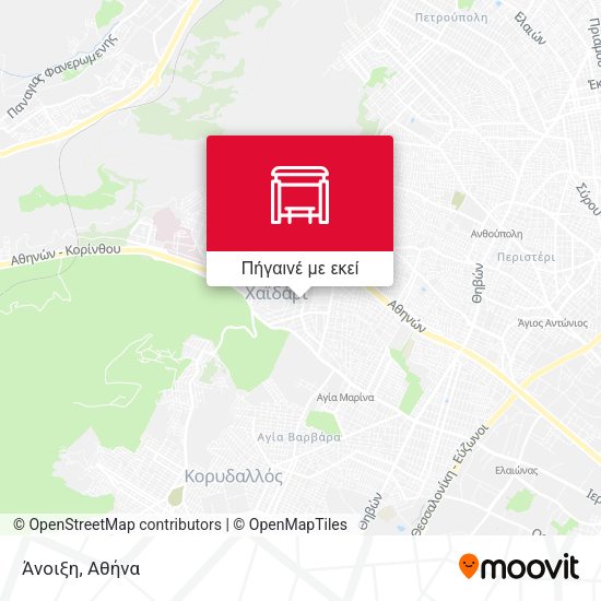 Άνοιξη χάρτης