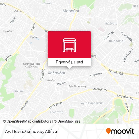 Αγ. Παντελεήμονας χάρτης