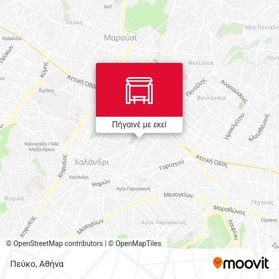 Πεύκο χάρτης