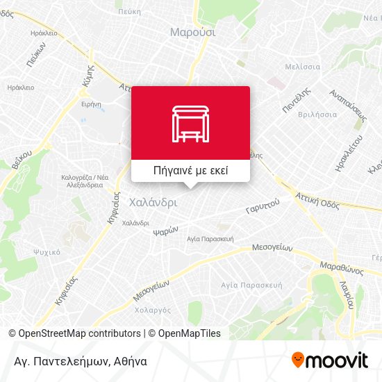 Αγ. Παντελεήμων χάρτης