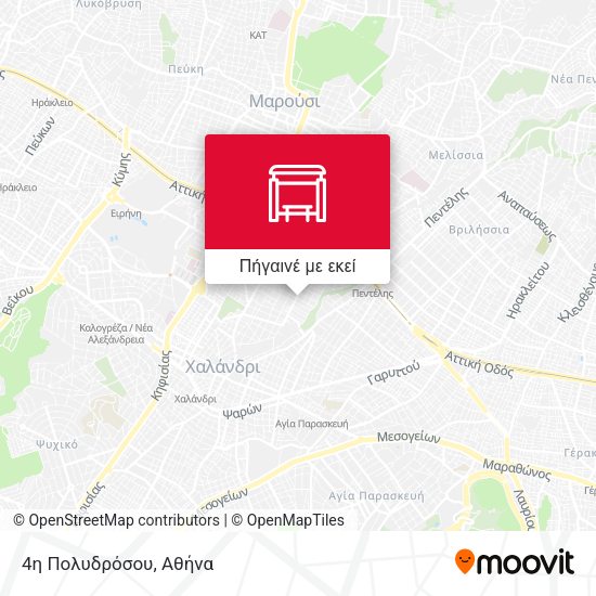 4η Πολυδρόσου χάρτης