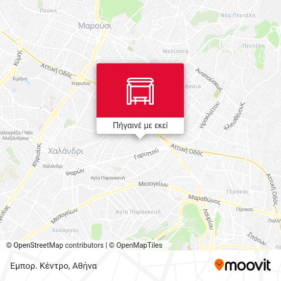 Εμπορ. Κέντρο χάρτης