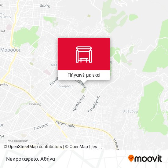 Νεκροταφείο χάρτης