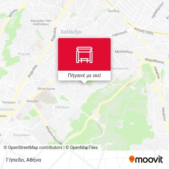 Γήπεδο χάρτης