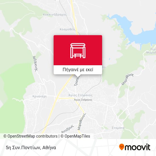 5η Συν.Ποντίων χάρτης