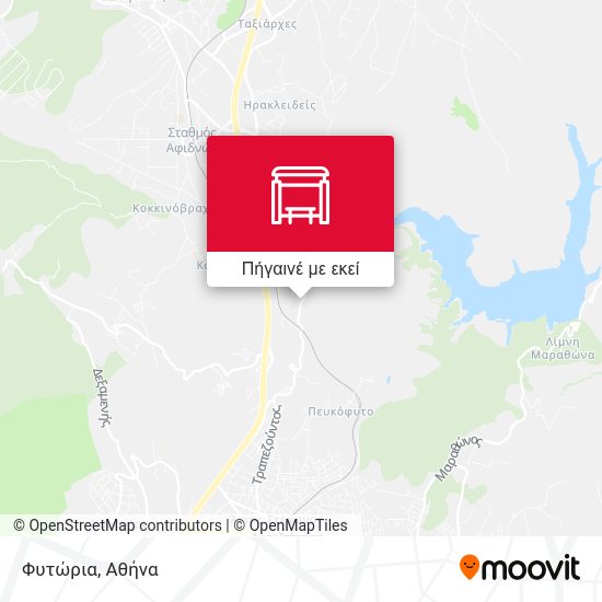 Φυτώρια χάρτης