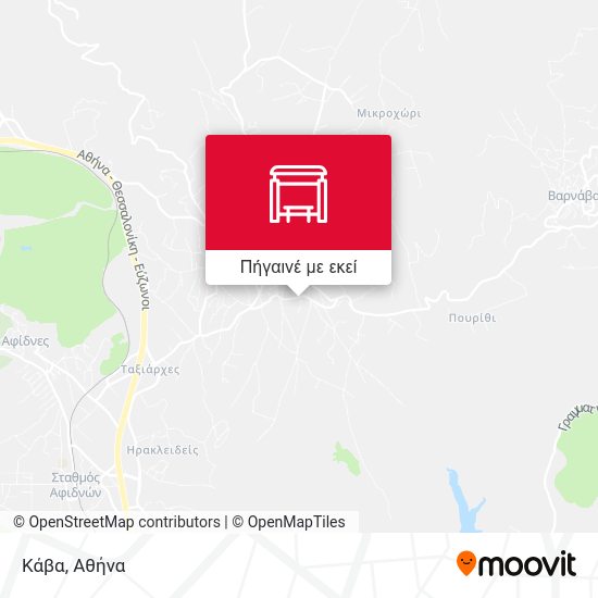 Κάβα χάρτης