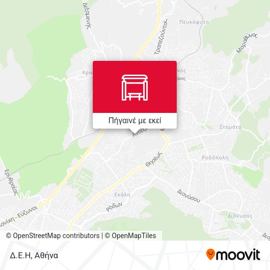 Δ.Ε.Η χάρτης