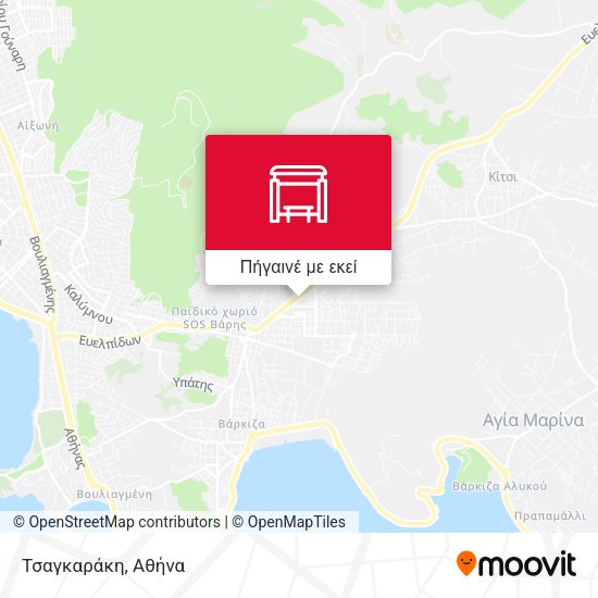 Τσαγκαράκη χάρτης