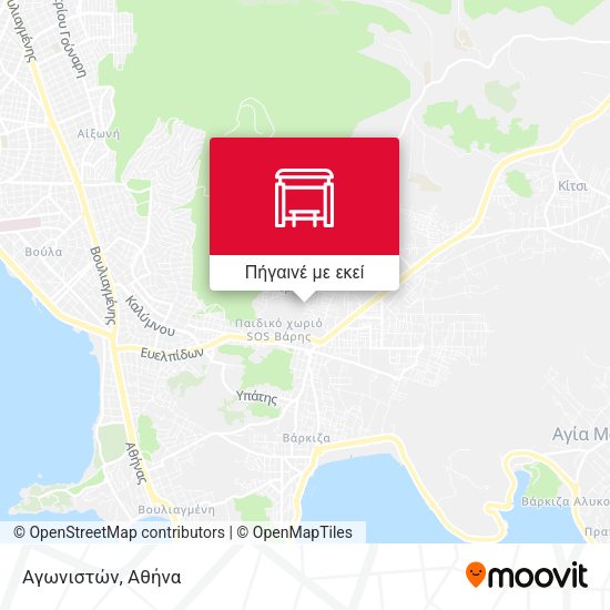 Αγωνιστών χάρτης