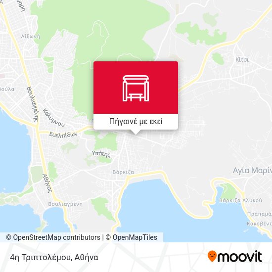 4η Τριπτολέμου χάρτης