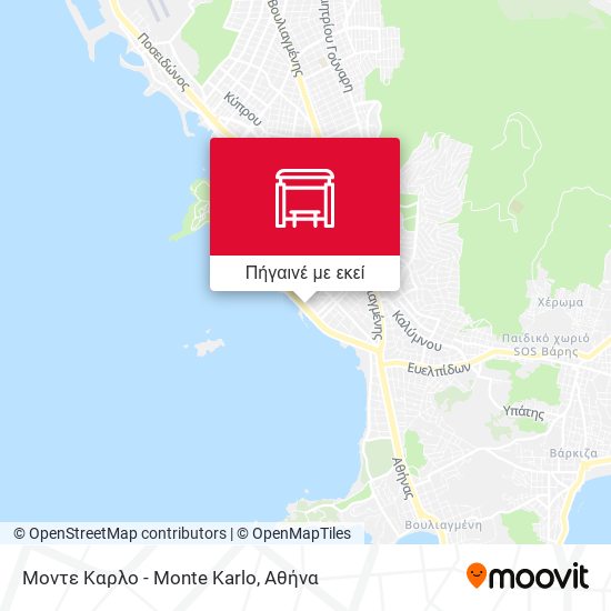 Μοντε Καρλο - Monte Karlo χάρτης