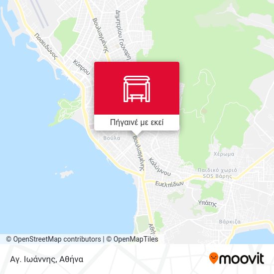 Αγ. Ιωάννης χάρτης