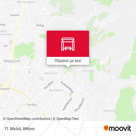 Π. Μελά χάρτης
