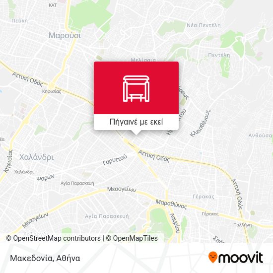 Μακεδονία χάρτης