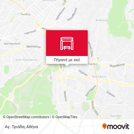 Αγ. Τριάδα χάρτης