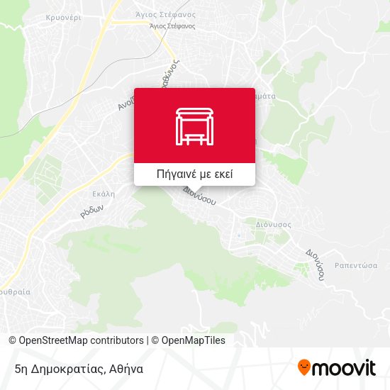 5η Δημοκρατίας χάρτης