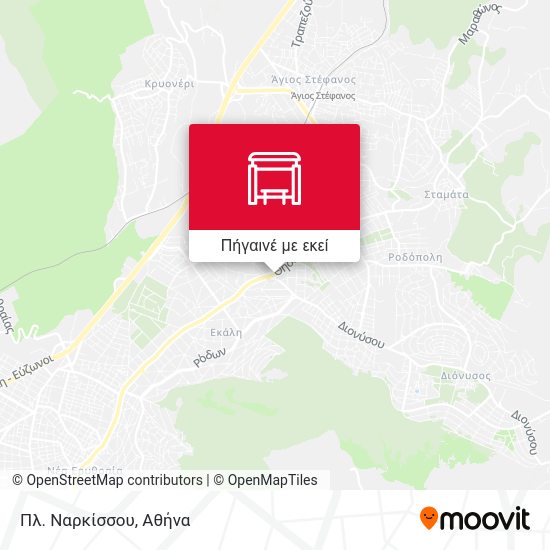 Πλ. Ναρκίσσου χάρτης