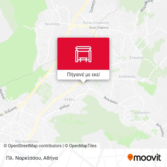 Πλ. Ναρκίσσου χάρτης