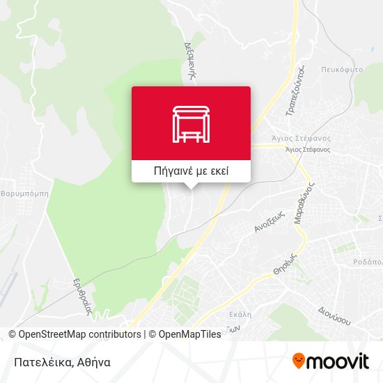 Πατελέικα χάρτης
