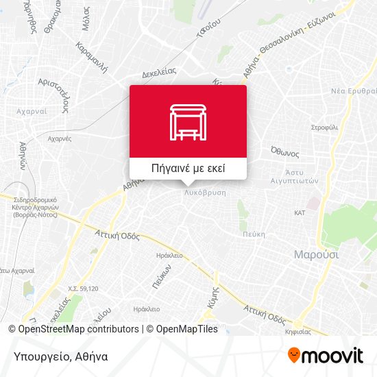 Υπουργείο χάρτης