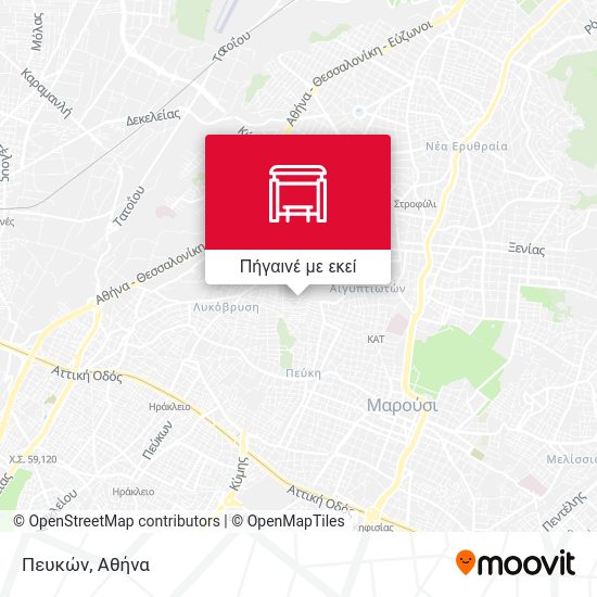 Πευκών χάρτης