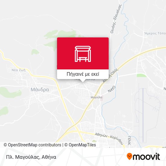 Πλ. Μαγούλας χάρτης