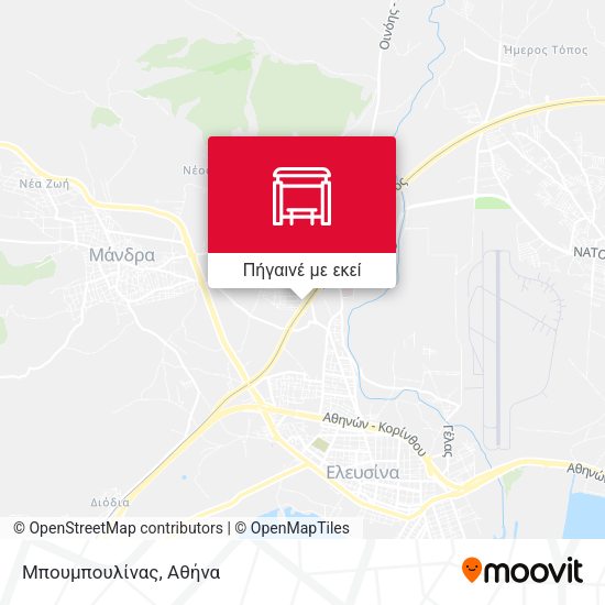 Μπουμπουλίνας χάρτης