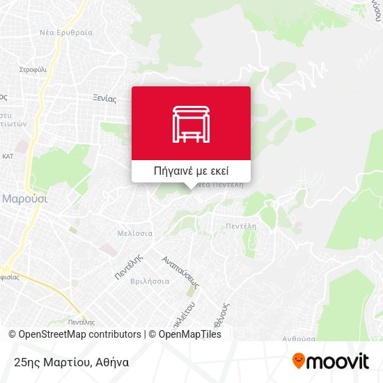 25ης Μαρτίου χάρτης
