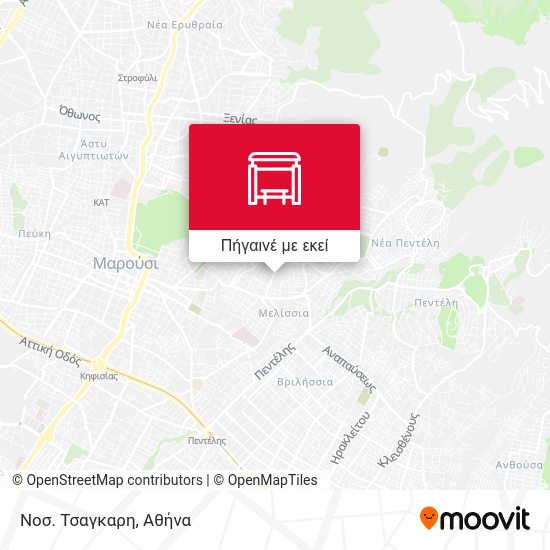 Νοσ. Τσαγκαρη χάρτης
