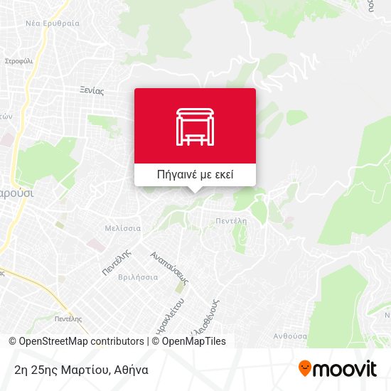 2η 25ης Μαρτίου χάρτης