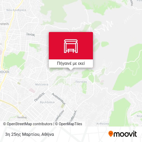 3η 25ης Μαρτίου χάρτης