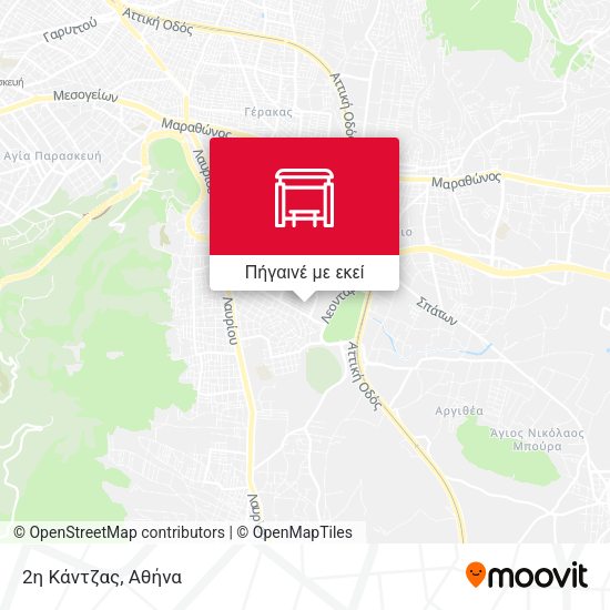 2η Κάντζας χάρτης