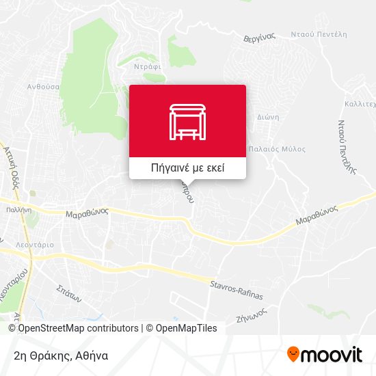 2η Θράκης χάρτης