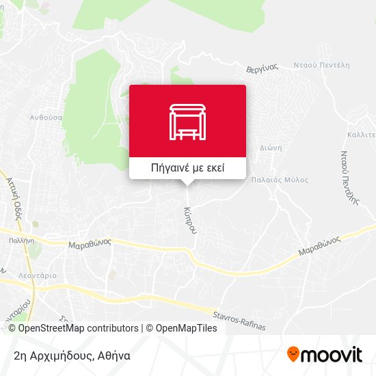 2η Αρχιμήδους χάρτης