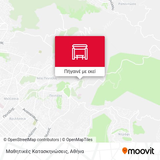 Μαθητικές Κατασκηνώσεις χάρτης