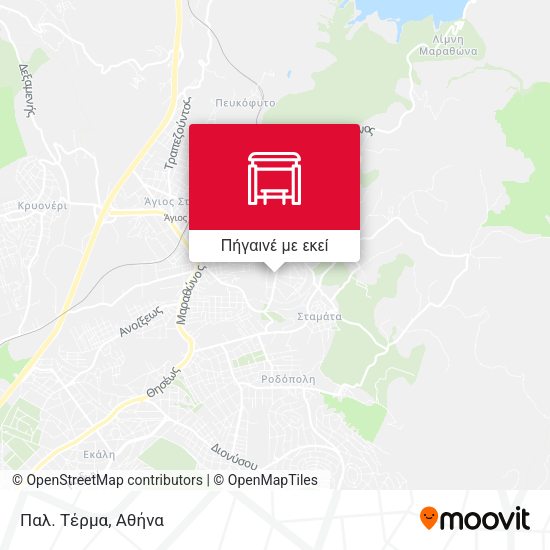 Παλ. Τέρμα χάρτης