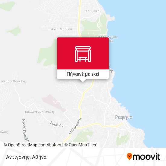 Αντιγόνης χάρτης