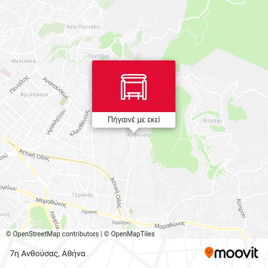 7η Ανθούσας χάρτης