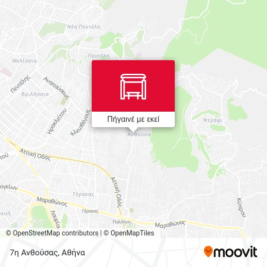 7η Ανθούσας χάρτης