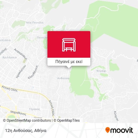 12η Ανθούσας χάρτης