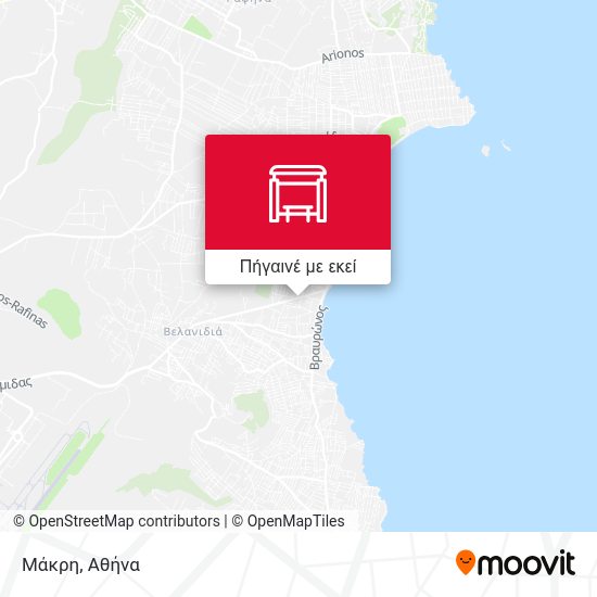 Μάκρη χάρτης