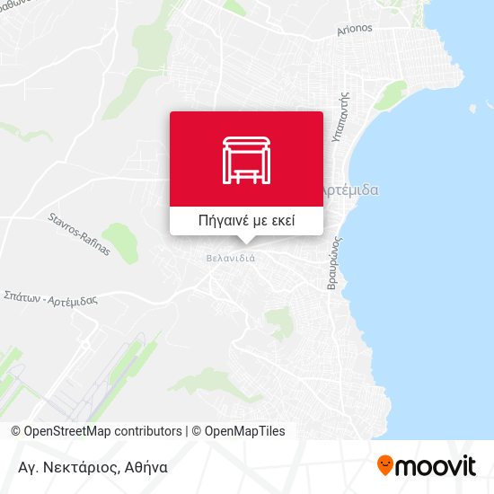 Αγ. Νεκτάριος χάρτης