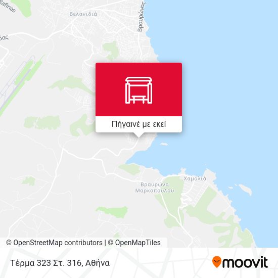 Τέρμα 323 Στ. 316 χάρτης