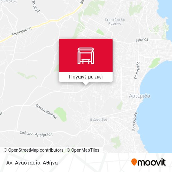 Αγ. Αναστασία χάρτης
