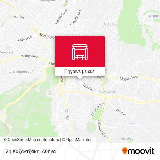 2η Καζαντζάκη χάρτης