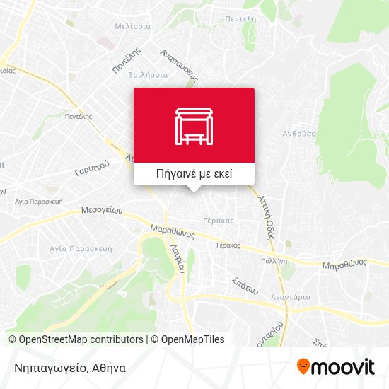 Νηπιαγωγείο χάρτης
