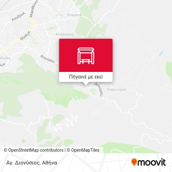 Αγ. Διονύσιος χάρτης