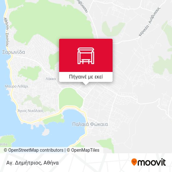 Αγ. Δημήτριος χάρτης